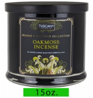 Tuscany Candle™ Homme & Heritage Collection Oakmoss Incense Scented Jar Candle Perspective: Main