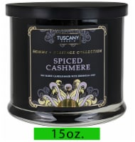 Tuscany Candle™ Homme & Heritage Collection Spiced Cashmere Scented Jar Candle Perspective: Main