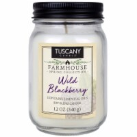 Tuscany Candle Wild Blackberry Jar Candle - Ivory Perspective: Main