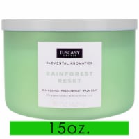 Tuscany Candle Elemental Aromatics Rainforest Reset Scented Jar Candle Perspective: Main