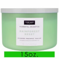 Tuscany Candle Elemental Aromatics Rainforest Reset Scented Jar Candle Perspective: Main