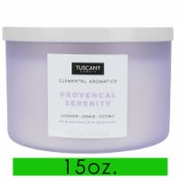 Tuscany Candle Elemental Aromatics Provencal Serenity Scented Jar Candle Perspective: Main