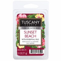 Tuscany Sunset Beach Scented Wax Cubes Perspective: Main