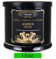 Tuscany Candle™ Homme & Heritage Collection Jar Candle Amber Oud Perspective: Main