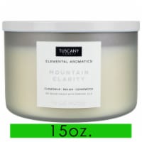 Tuscany Candle Elemental Aromatics Mountain Clarity Scented Jar Candle Perspective: Main
