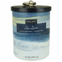 Tuscany Home Decor Collection Scented Jar Candle - Lux Linen