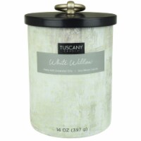 Tuscany Home Decor Collection Scented Jar Candle - White Willow Perspective: Main
