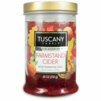 Tuscany Candle Limited Edition Farmstand Cider Scented Triple Pour Jar Candle Perspective: Main