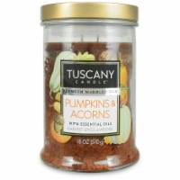 Tuscany Candle Limited Edition Pumpkin & Acorns Scented Jar Candle Perspective: Main