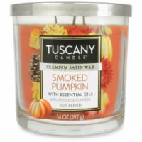 Tuscany Candle Limited Edition Smoked Pumpkin Scented Jar Candle Perspective: Main