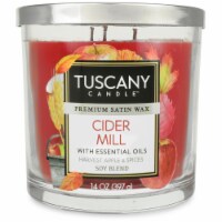 Tuscany Candle Limited Edition Cider Mill Jar Candle - Red Perspective: Main