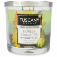 Tuscany Candle Limited Edition Forest Oakmoss Triple Pour Jar Candle - Green Perspective: Main