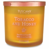 Tuscany Candle Tobacco & Honey Scented Jar Candle Perspective: Main