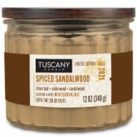Tuscany Candle Limited Edition Spiced Sandalwood Jar Candle - Beige Perspective: Main