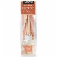 Tuscany Candle Grateful Warm Pumpkin Fragranced Reed Diffuser Perspective: Main