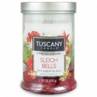 Tuscany Limited Edition Sleigh Bells Jar Candle Perspective: Main