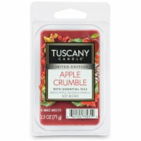 Tuscany Candle Limited Edition Apple Crumble Wax Melt - Red Perspective: Main
