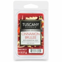 Tuscany Candle Limited Edition Cinnamon Brulee Wax Melt - Red Perspective: Main