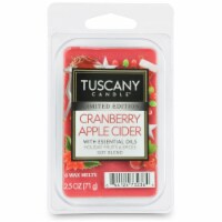 Tuscany Candle Limited Edition Cranberry Apple Cider Wax Melt - Red Perspective: Main