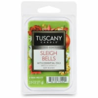 Tuscany Candle Limited Edition Sleigh Bells Wax Melt - Green Perspective: Main