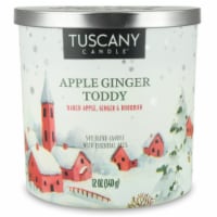 Tuscany Apple Ginger Toddy Scented Jar Candle Perspective: Main