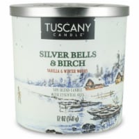 Tuscany Candle Limited Edition Silver Bells & Birch Jar Candle Perspective: Main