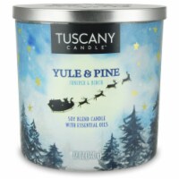 Tuscany Candle Limited Edition Yule & Pine Jar Candle Perspective: Main
