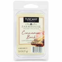 Tuscany Candle Limited Edition Farmhouse Collection Cinnamon Bark Wax Melt - White Perspective: Main