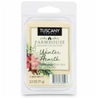 Tuscany Candle Limited Edition Farmhouse Collection Winter Hearth Wax Melt - White Perspective: Main
