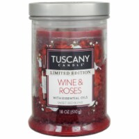 Tuscany Wine & Roses Scented Candle Perspective: Main