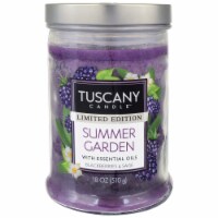 Tuscany Candle Limited Edition Summer Garden Scented Jar Candle Perspective: Main