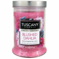 Tuscany Candle Limited Edition Blushed Dahlia Scented Jar Candle Perspective: Main
