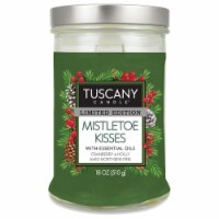 Tuscany Limited Edition Mistletoe Kisses Scented Jar Candle Perspective: Main
