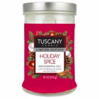 Tuscany Limited Edition Holiday Spice Scented Jar Candle