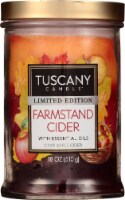 Tuscany Candle™ Farmstand Cider Limited Edition Scented Triple Pour Jar Candle Perspective: Main