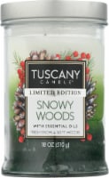Tuscany Candle™ Limited Edition Snowy Woods Scented Triple Pour Jar Candle Perspective: Main