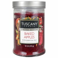Tuscany Candle™ Limited Edition Baked Apples Scented Jar Candle Perspective: Main