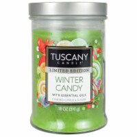 Tuscany Candle™ Limited Edition Winter Candy Scented Jar Candle Perspective: Main