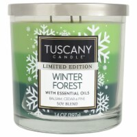 Tuscany Candle™ Limited Edition Winter Forest Scented Triple Pour Jar Candle Perspective: Main