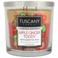 Tuscany Candle™ Limited Edition Apple Ginger Toddy Scented Triple Pour Jar Candle