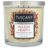Tuscany Candle™ Limited Edition Holiday Hearth Scented Jar Candle Perspective: Main