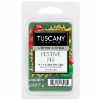 Tuscany Candle™ Limited Edition Festive Fir Wax Melt Perspective: Main