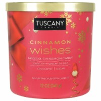 Tuscany Candle™ Limited Edition Cinnamon Wishes Scented Jar Candle Perspective: Main