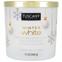 Tuscany Candle™ Limited Edition Winter White Scented Jar Candle Perspective: Main