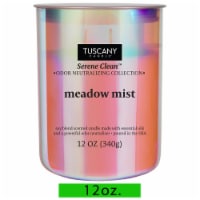 Tuscany Candle™ Serene Clean™ Collection Meadow Mist Scented Jar Candle Perspective: Main