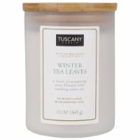 Tuscany Candle™ Winter Tea Leaves Scented Jar Candle Perspective: Main