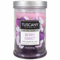 Tuscany™ Limited Edition Scented Triple Pour Jar Candle - Berry Sweet Perspective: Main