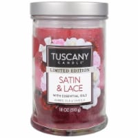 Tuscany™ Limited Edition Scented Triple Pour Jar Candle - Satin & Lace Perspective: Main