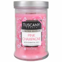 Tuscany™ Limited Edition Scented Jar Candle - Pink Champagne Perspective: Main