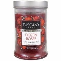Tuscany™ Limited Edition Scented Jar Candle - Dozen Roses Perspective: Main